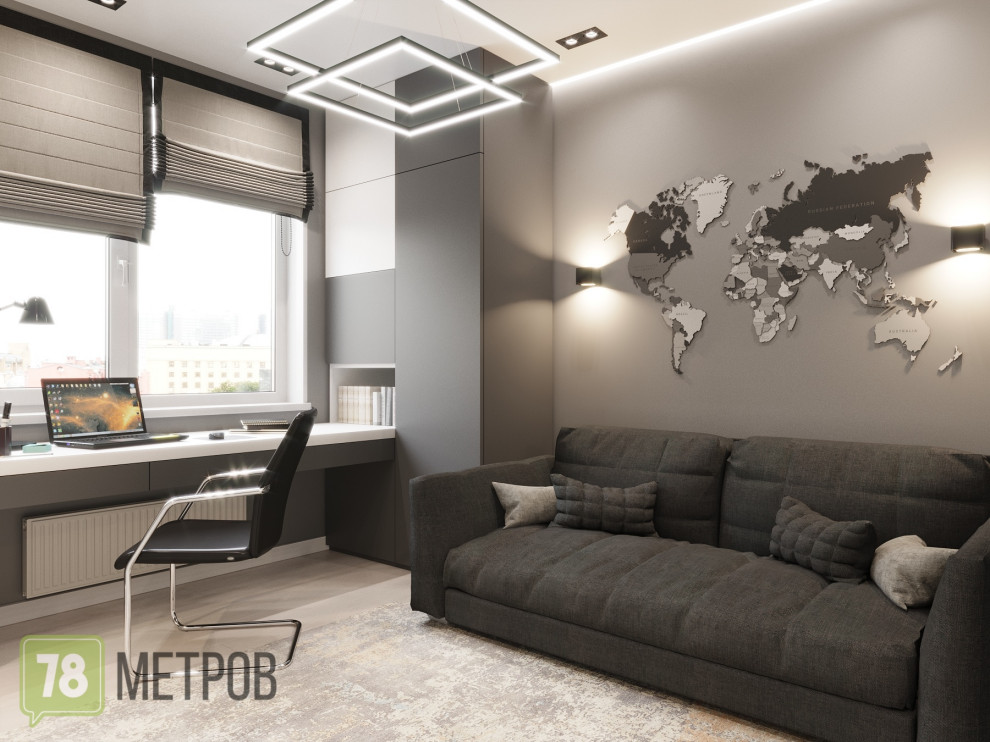 Дизайн-проект квартиры в ЖК "Легенда" на Дальневосточном