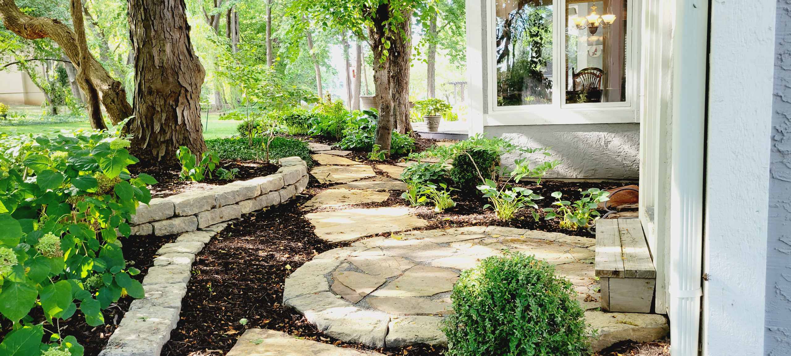 New Garden Transitions