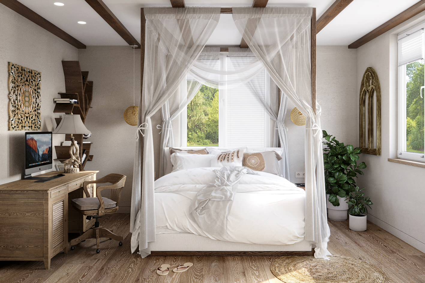 Бунгало в балийском стиле