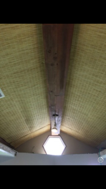 Kitchen Cedar Ceiling Beam & Trim