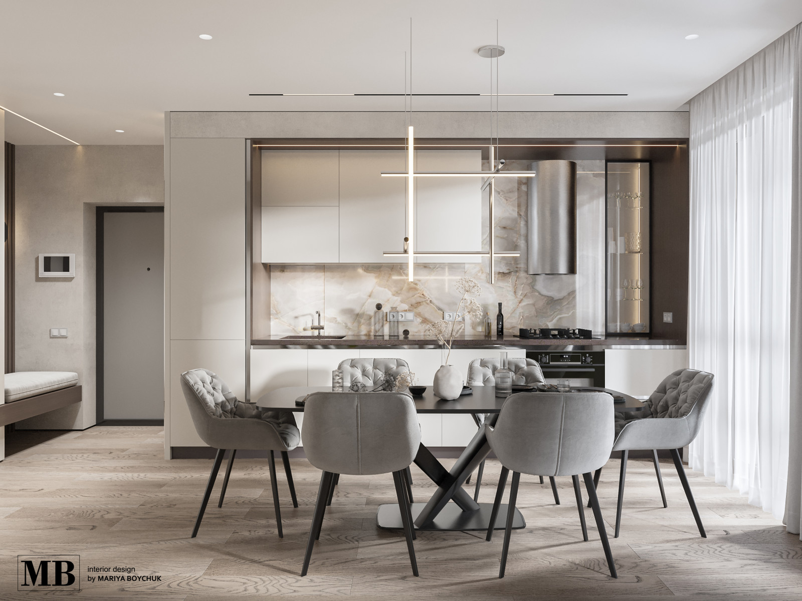 дизайн пентхауса в Зеленоградске