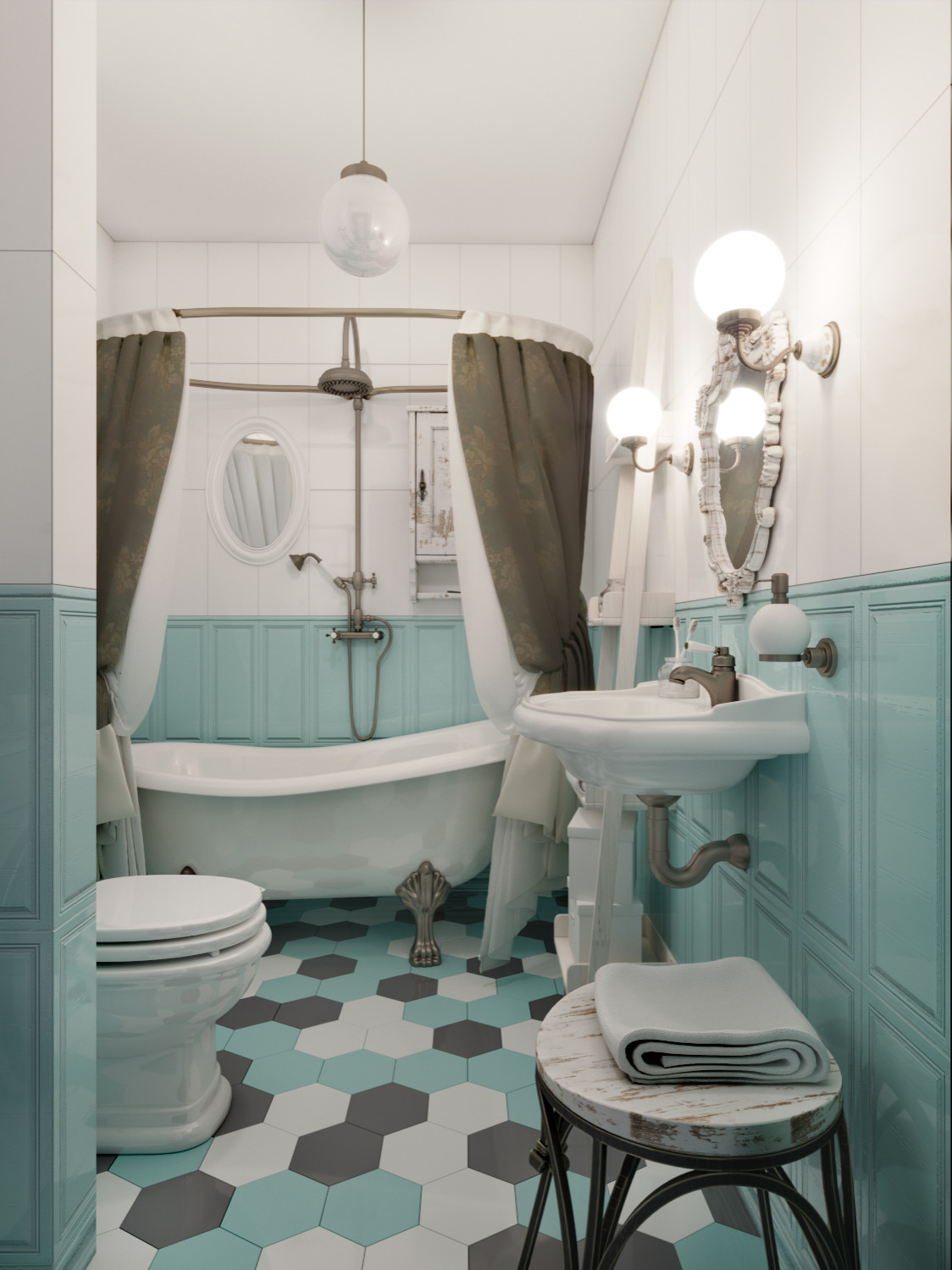 Ванная комната 4м2