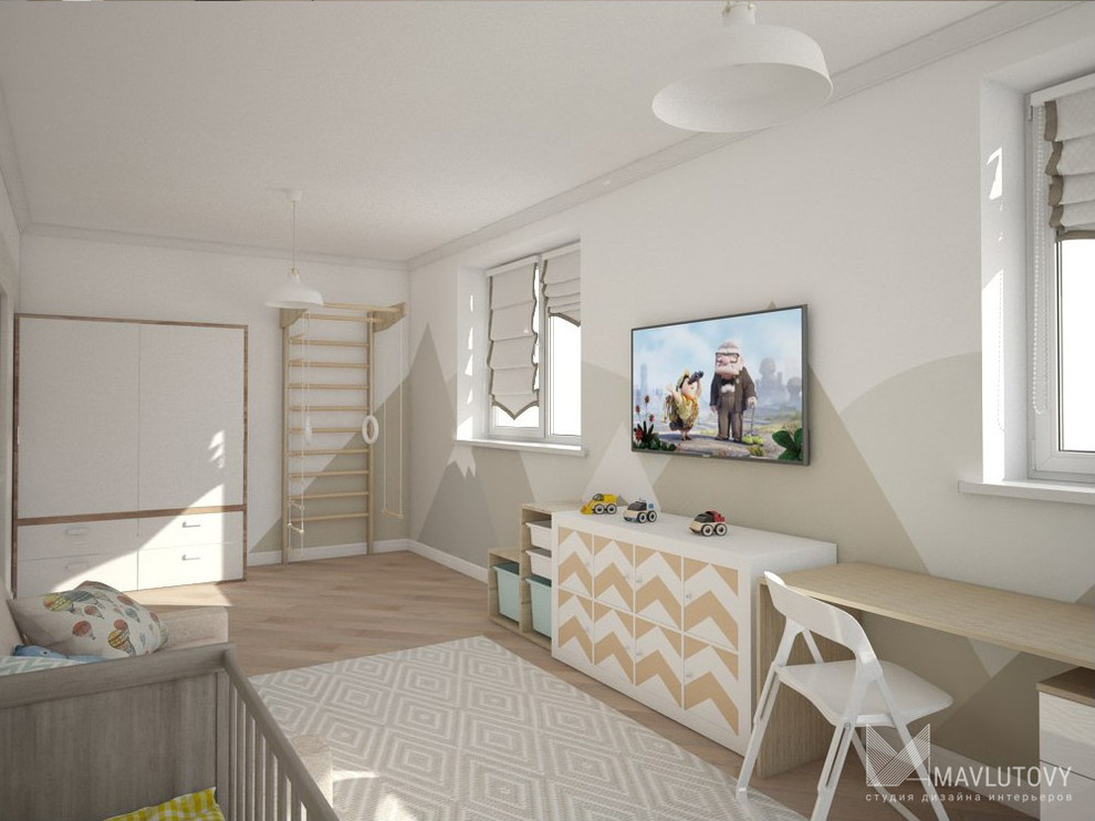 - Современная 3-комнатная квартира в Москве