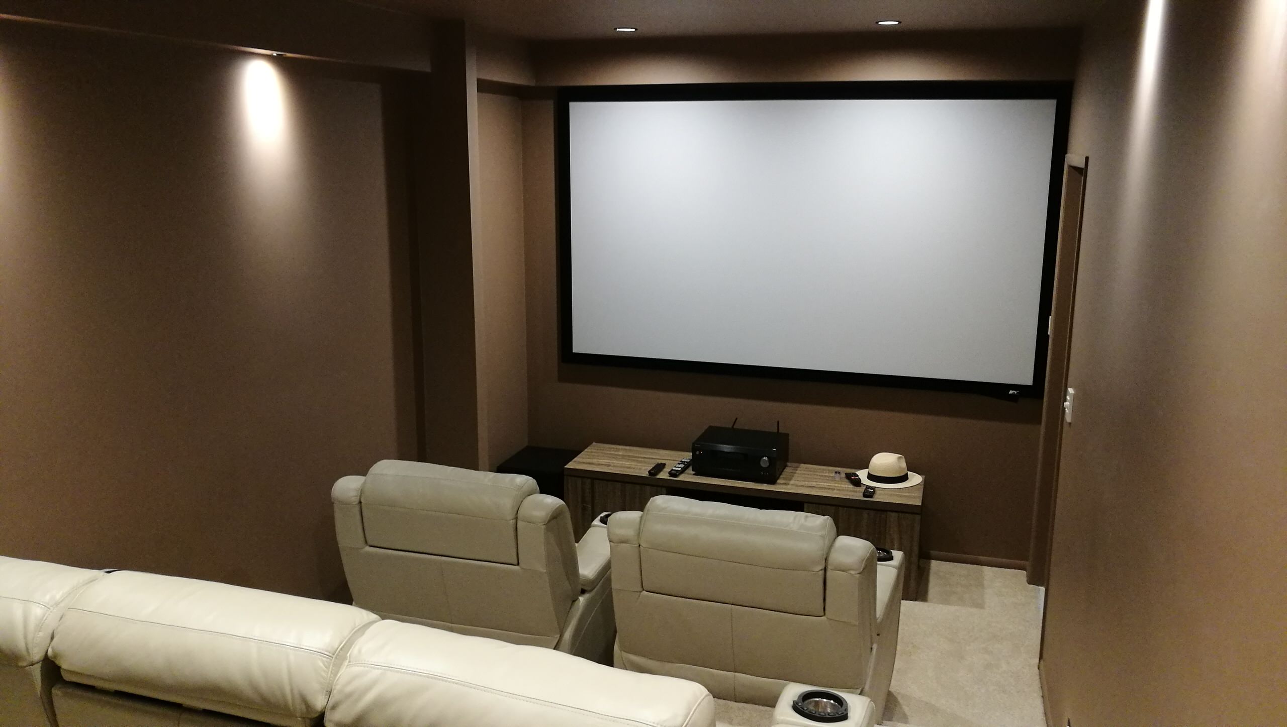 new home theatre