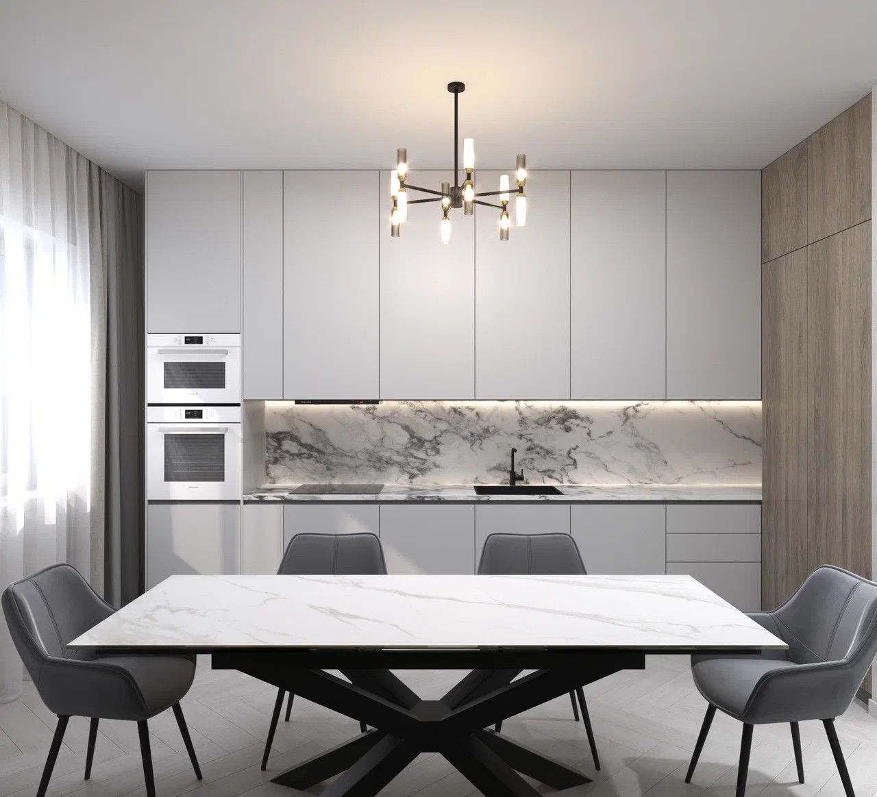 ИНТЕРЬЕР ОДНОКОМНАТНОЙ КВАРТИРЫ