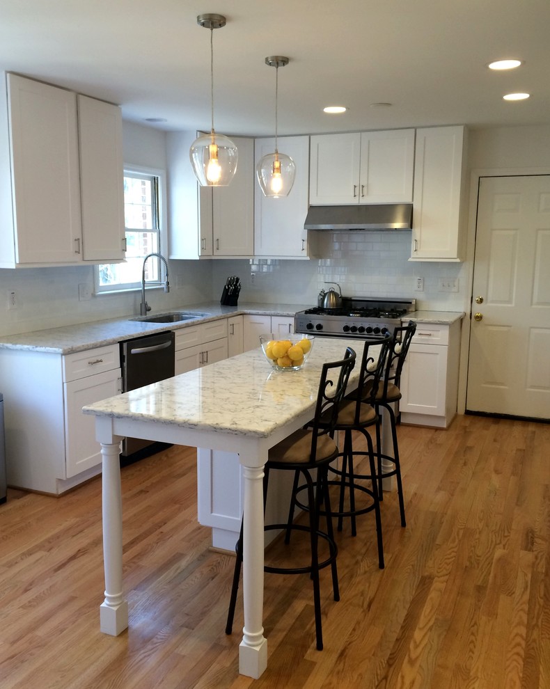 LG Viatera Rococo Quartz Countertop - Transitional - Kitchen ...