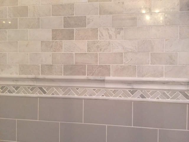 Pretty and Practical Bath/ Shower