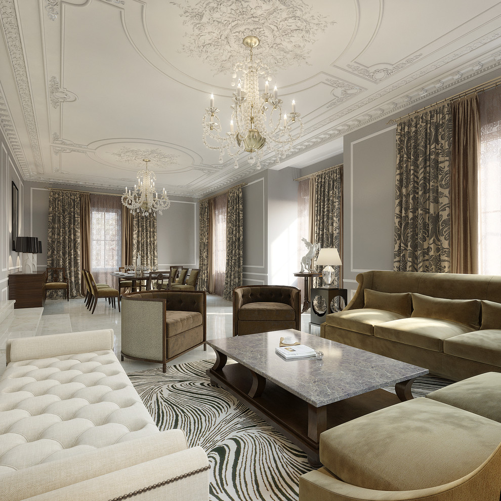 Проект загородного дома Ар-деко