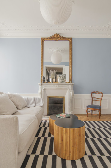 Salon midcentury-living-room