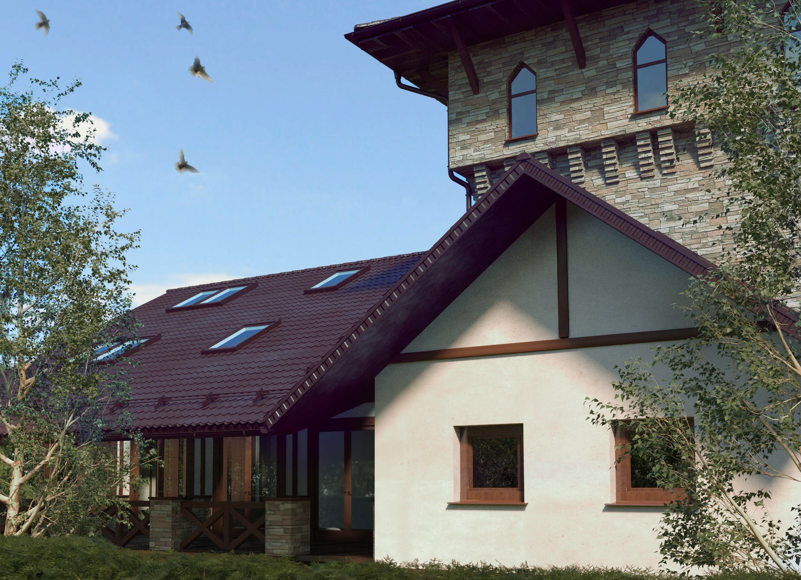 Гостевой дом в стиле прованс