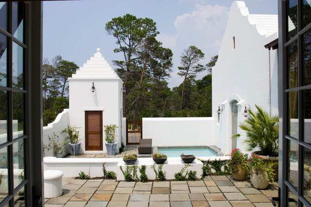 Alys Beach Villa mediterraneo-piscina