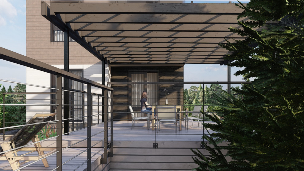 Благоустройство участка в коттеджном поселке Литл Токио, г. Казань