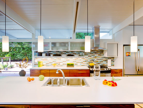 Kitchen - eclectic kitchen idea in Seattle