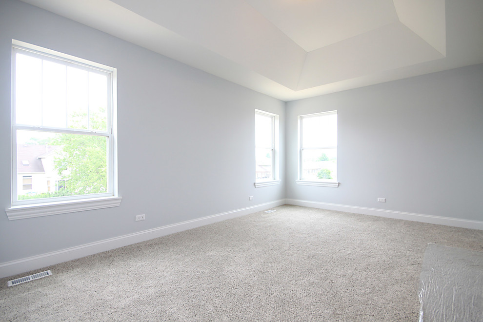 Inspiration for a transitional home design remodel in Chicago