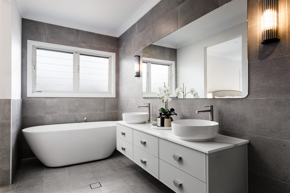 Master Ensuite Contemporary Bathroom Wollongong by Drift Interiors Houzz AU