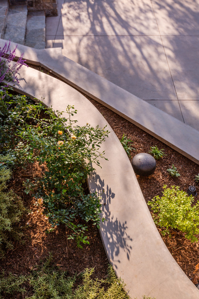 Design ideas for a rustic landscaping in San Diego.