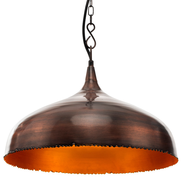 Malena Copper Pendant Light Rustic Lighting Malena Copper Pendant Light Rustic Lighting By Houzz