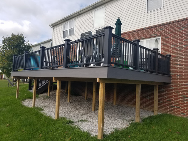 Wing Deck contemporary-terrace