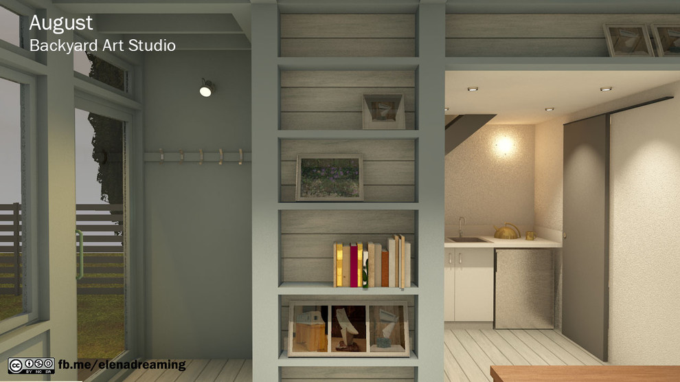 Backyard Art Studio AUGUST