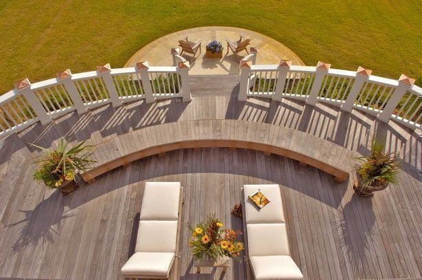 Design ideas for a traditional deck in Charleston.