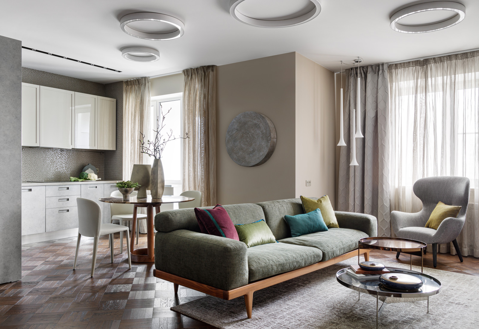 Стилизация квартиры в крутицком переулке