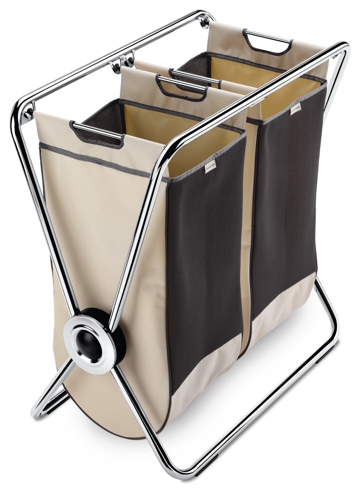 Double XFrame Laundry Hamper Modern Hampers by simplehuman