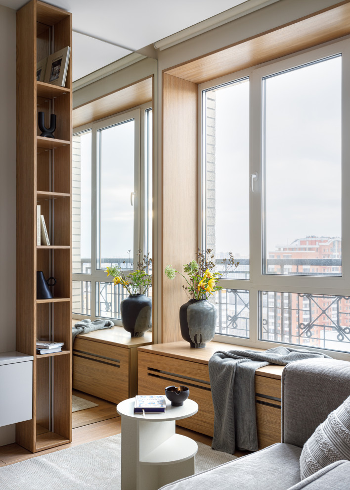 Трехкомнатная квартира в стиле джапанди