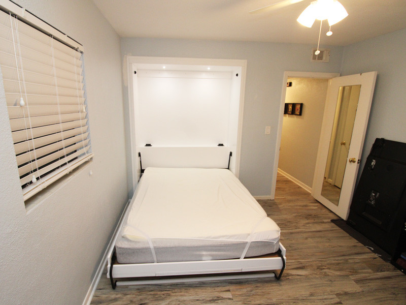 2 in 1 Furniture Solution! Custom Built In the Wall Murphy Bed with