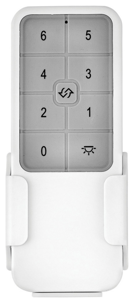 Hinkley Remote Control 6 Speed Dc Remote Control 6 Speed Dc, White