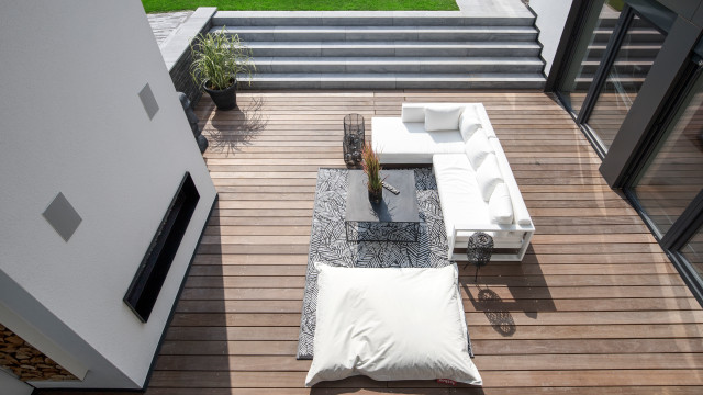 Einfamilienhaus in NRW modern-veranda