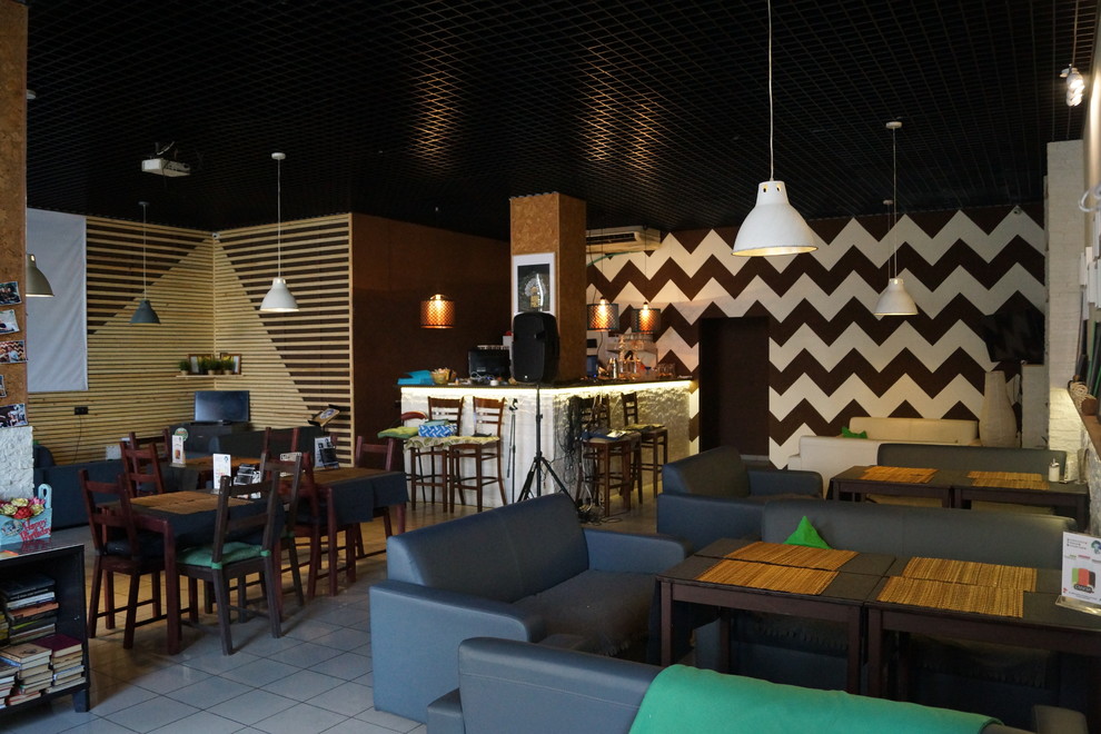 Ремонт помещения под кальянную "Наше Место"