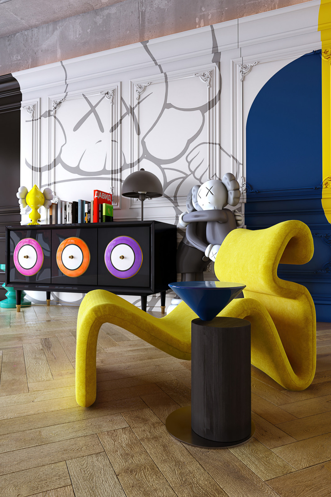 Дизайн апартаментов "FUN BOX"