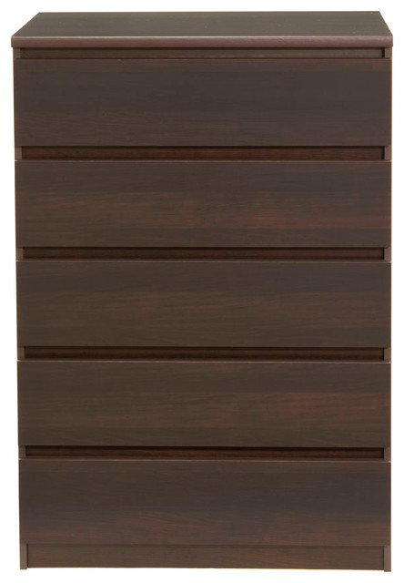 Scottsdale 5 Drawer Chest Transitional Dressers By Tvilum