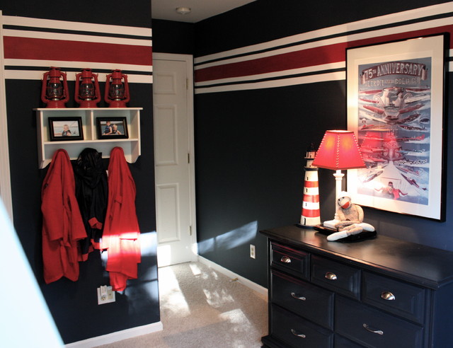 Nautical Boys Room Traditional Kids Detroit By The