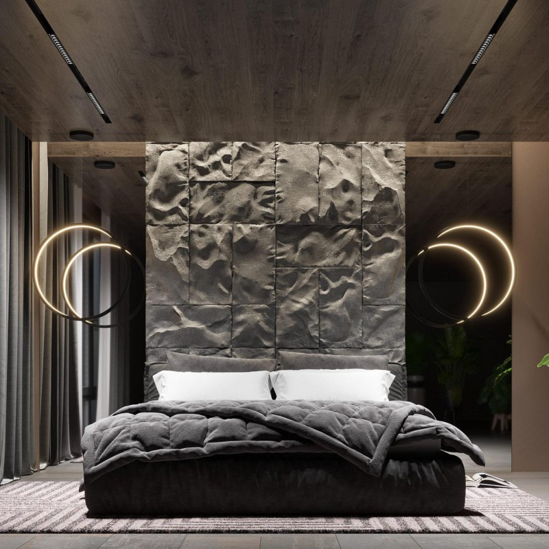 Спальня в ЖК OKLA