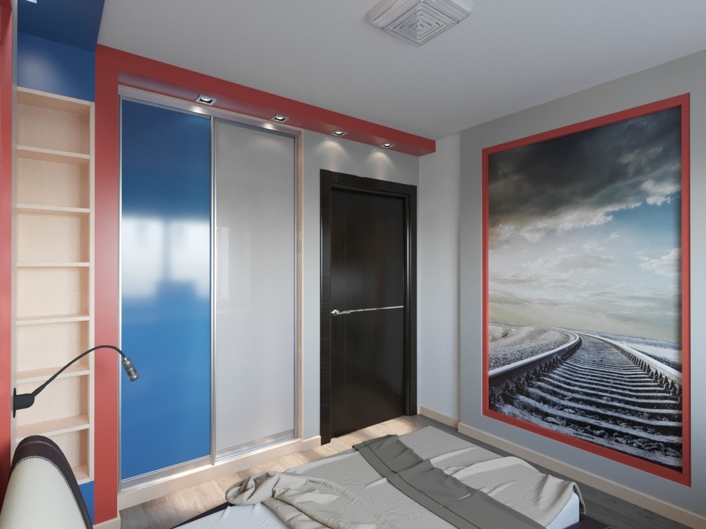 Проект трёхкомнатной квартиры IO001