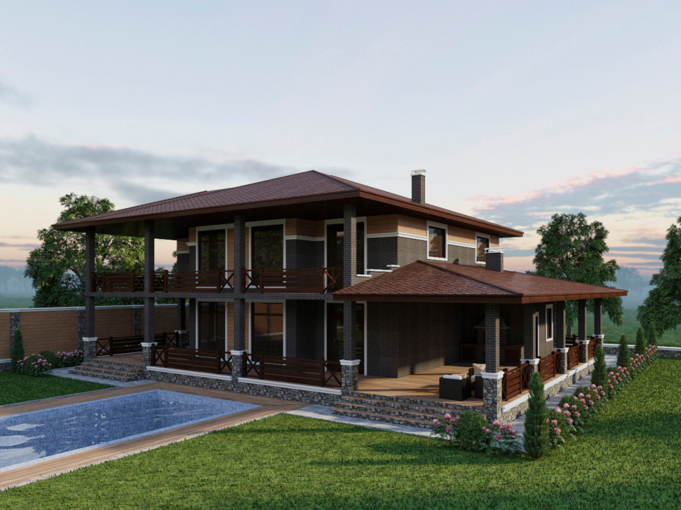 Дом в п. Российский, г. Краснодар