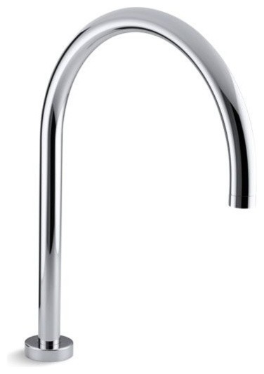 Kohler Laminar Deck Mount Bath Filler Contemporary Bathtub