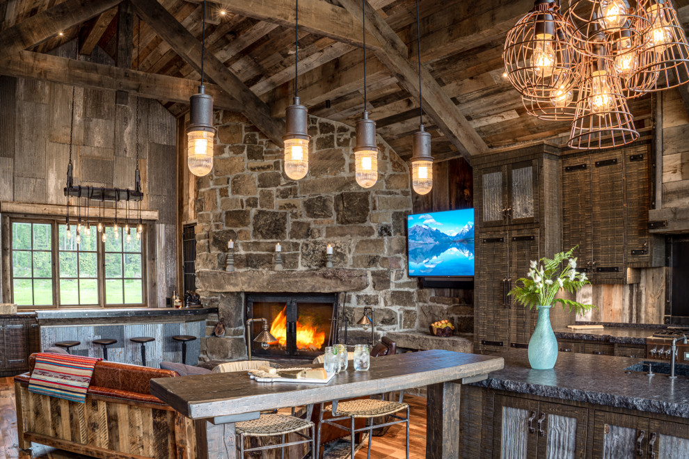 Home design - rustic home design idea