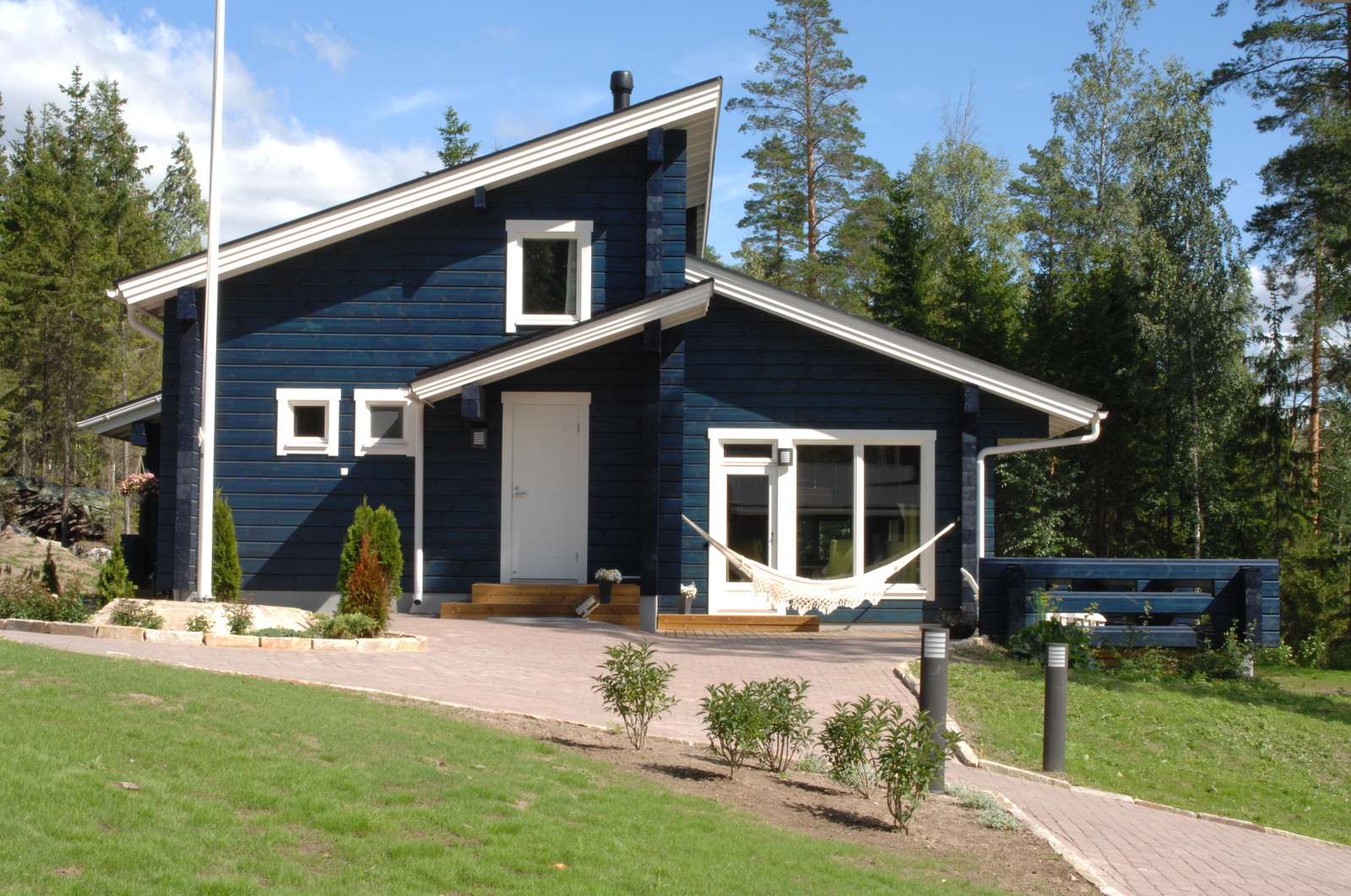 Экстерьер. Покрашенные объекты