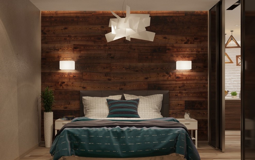 Проект однокомнатной квартиры на молодого человека