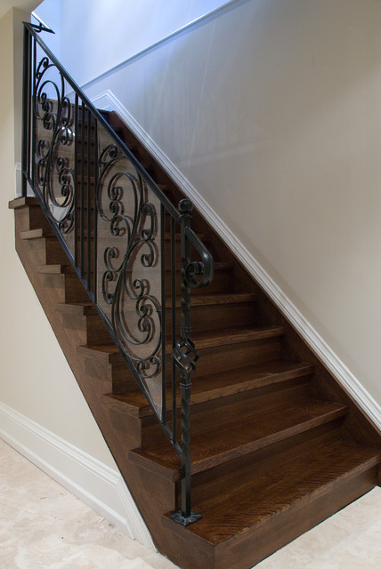 Transitional Kitchen transitional-staircase
