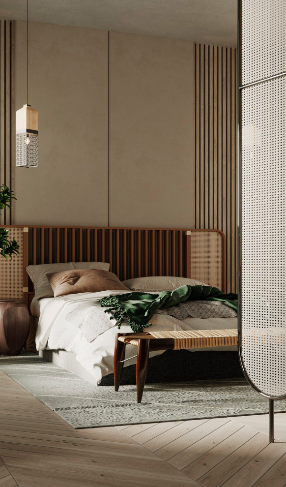 Спальня в японском стиле