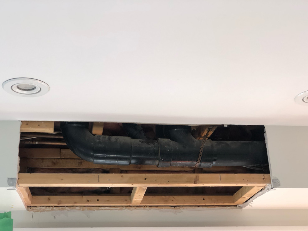 How to repair ABS pipe drain?