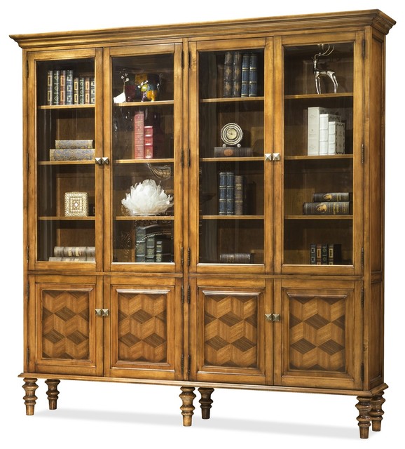 Huntington Wall Unit/Bookcase Traditional Bookcases by Savannah