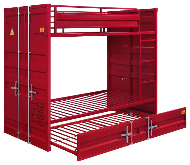 Acme Cargo Bunk Bed Industrial, Cargo Furniture Bunk Beds