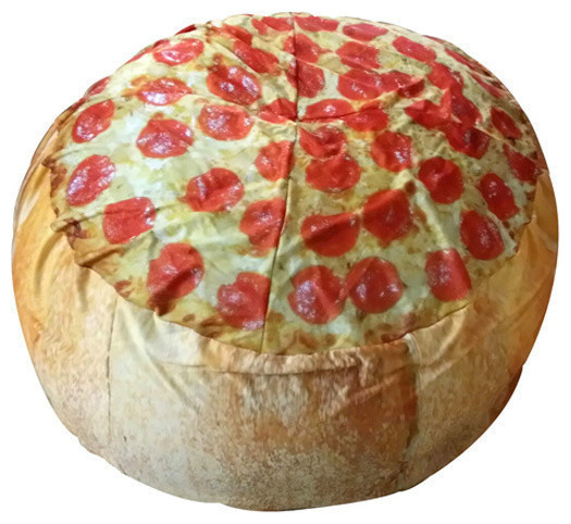 Pizza Beanbag Contemporary Bean Bag Chairs By Dogzzzz Pizza Beanbag Toddler