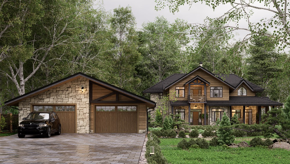 Особняк на берегу тихой реки