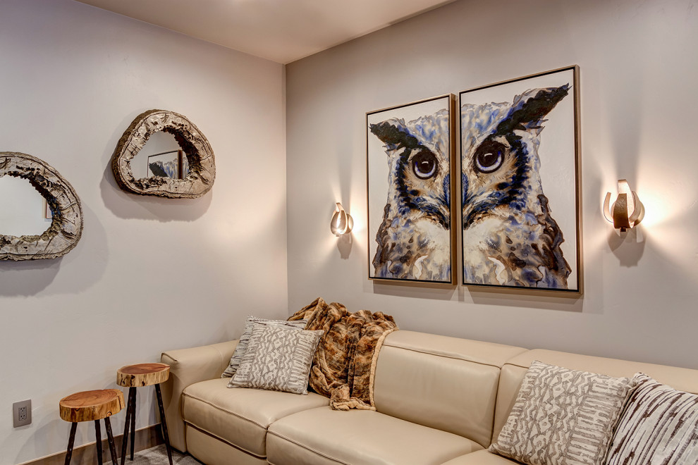 Home design - rustic home design idea in Denver