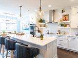 Transitional Kitchen by Simply Wesley, LLC